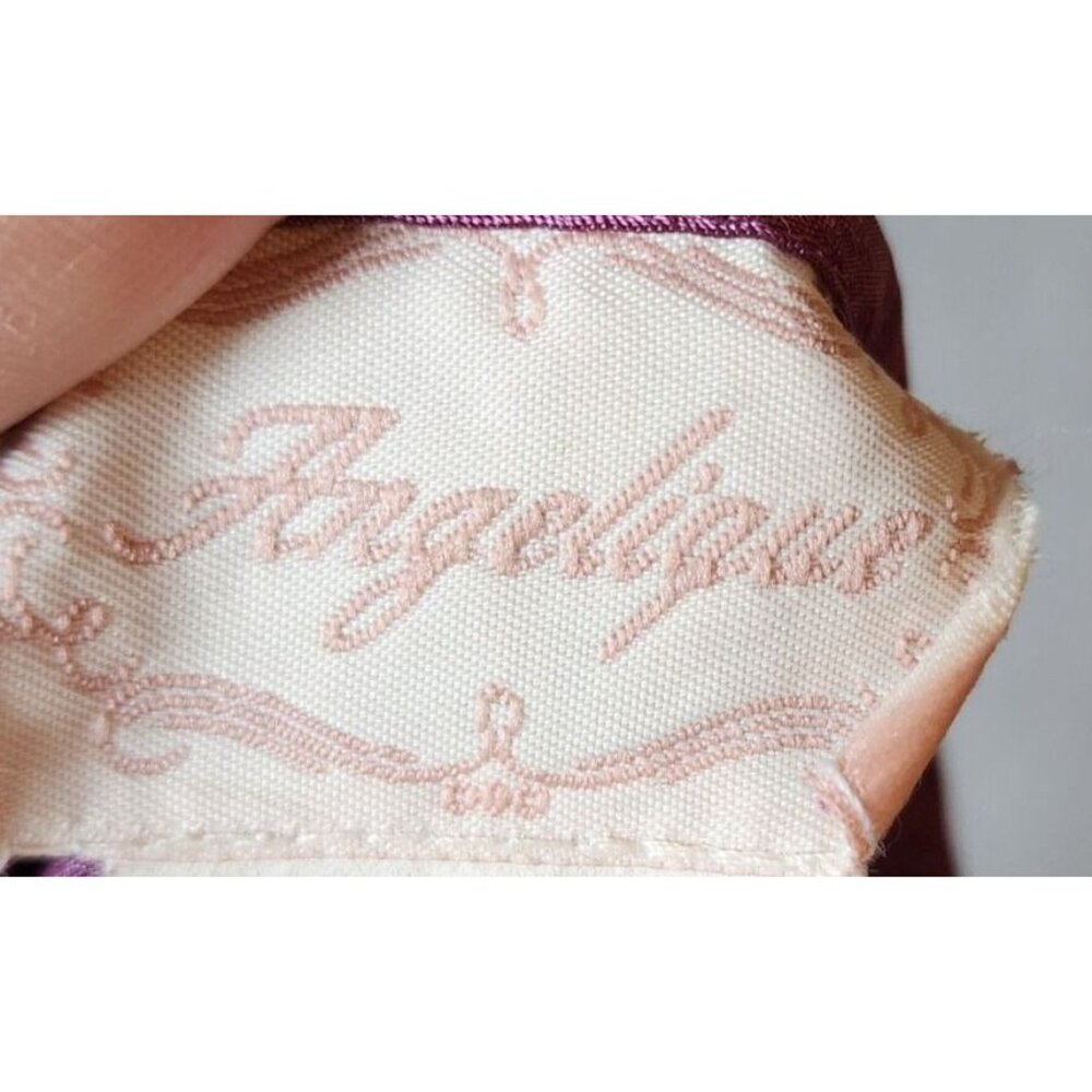 VTG Angelique Womens Sleeveless Chemise Nightgown Lingerie Lave Accents Floral M - Picture 10 of 13
